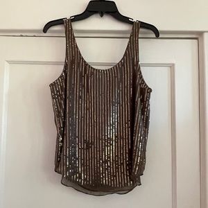 WILSTER gorgeous sequin tank. Worn once! Like new!